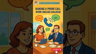 📞 Work Phone Call in English | Office Conversation Practice | Learn Business English  #learnenglish