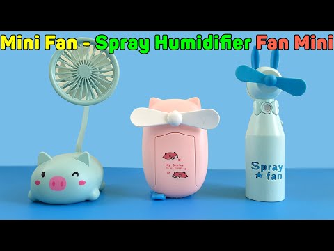 Mini Fan - Spray Humidifier Fan Mini | Unboxing TV