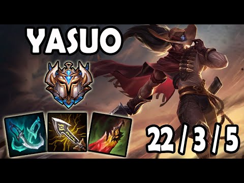 Yasuo vs Talon MID Rank #15 Challenger NA