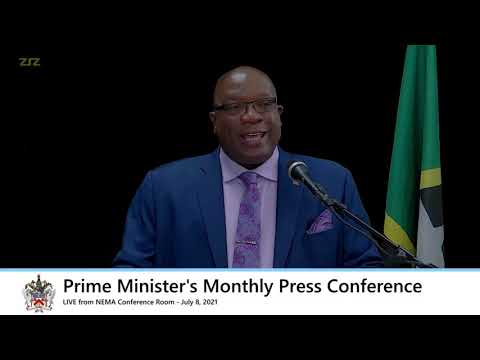 Opening Remarks Monthly Press Conference Prime Minister Dr. Hon. Timothy Harris June 8, 2021