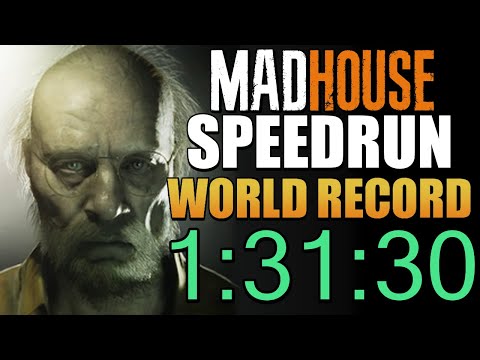 Resident Evil 7: Biohazard Madhouse WORLD RECORD SPEEDRUN 1:31:30