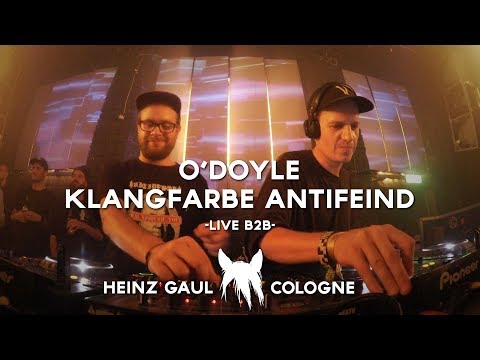 ODOYLE b2b KLANGFARBE ANTIFEIND LIVE @ Heinz Gaul Cologne 2017 (FULL SET)
