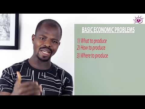4  Basic Economic Problems (Economics Tutorial for WASSCE )
