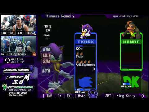 SG at GU 17-5.4 WR2 - TKB | GX | Motobug (Sonic) vs SMT | King Koney (Donkey Kong)
