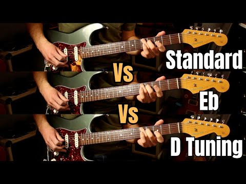 Standard Tuning Vs Eb Tuning Vs D Tuning