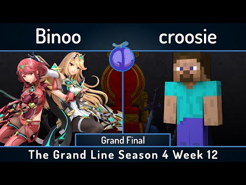 GL S4W12 | Binoo (Pyra Mythra) vs croosie (Steve) | Grand Final | SSBU Smash Ultimate