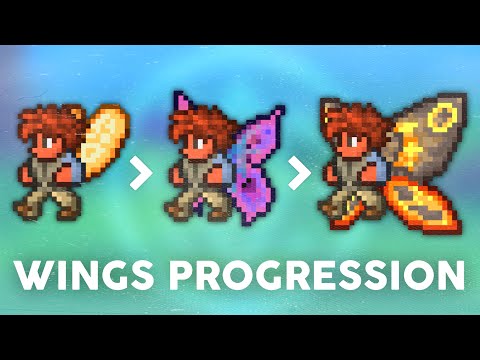 Terraria 1.4.4 Wings Progression Guide