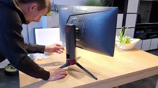 ASUS ROG STRIX XG27W (27 Zoll) Curved Gaming Monitor - Unboxing & Vorstellung Teil 1/2