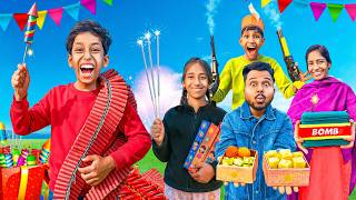 We Celebrated Diwali with Everyone - First Vlog