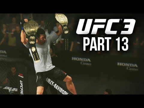 TWO TITLES - EA Sports UFC 3 Career Mode Gameplay Walkthrough Part 13