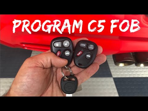 Twin Flag Garage - Program C5 Corvette Key Fob