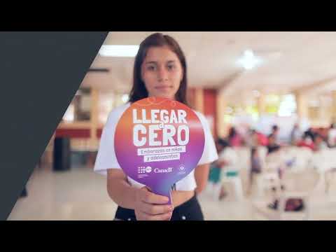 Iniciativa #LlegarACero Embarazos en niñas y adolescentes