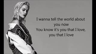 Rita Ora - Proud  WITH (Lyrics) || english song