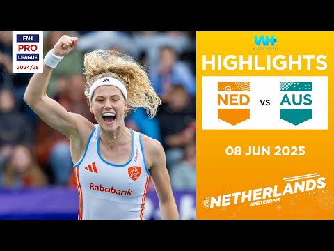 FIH Hockey Pro League 2024-25 Highlights: Netherlands vs Australia (W) | Match 2