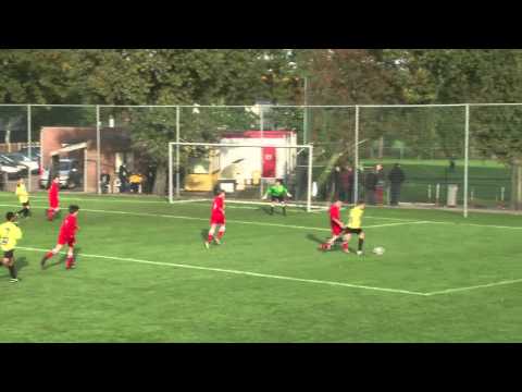 De 1-0 van onze U14 tegen KV Kortrijk.