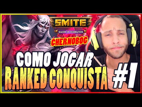 COMO JOGAR CONQUISTA RANKED? CHERNOBOG ADC GAMEPLAY