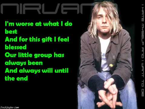 Nirvana Smells like teen spirit lyrics(cover check the link underneath)