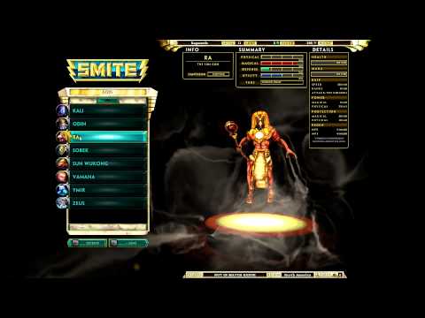 Smite Beta - The Gods of Smite
