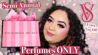 I Bought  Perfumes ONLY 💕 Victoria Secret Semi Annual Sale💕 2022 Haul