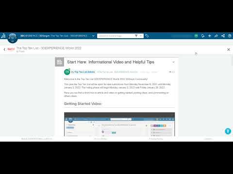 Top Ten List - 3DEXPERIENCE World 2022 Searching and Filter Tips