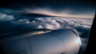 Plane Engine Sounds for Sleep 😴 | Airplane Cabin Ambience for Deep Relaxation