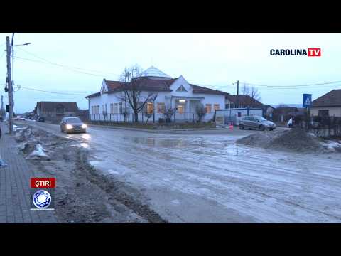 Dezastru pe strada Horea din Teiuș