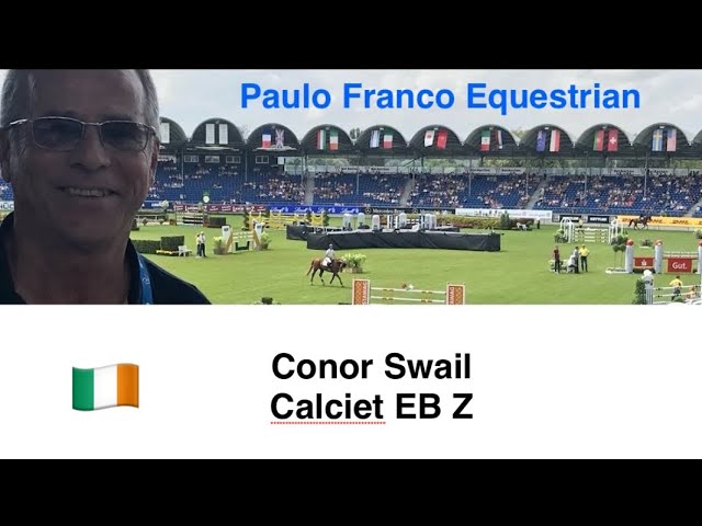 Half-Sister of the foal Crack the Code HSA Z is the mother of CSI 1.60m jumping horse Calciet EB with rider Connor Swail.