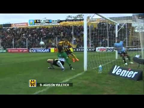 (EMOCIONANTE) GOL VULETICH OLIMPO 1 BELGRANO 0 (FECHA 8 TORNEO DE TRANSICIÓN 2014)