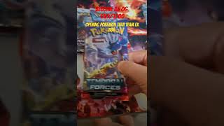 Opening pokemon tera team ex Box #pokemon #pokemontcg #pokemoncards #pokemonopening #shorts #short