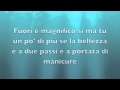 Fedez MAGNIFICO feat Francesca Michielin TESTO