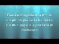 Fedez MAGNIFICO feat Francesca Michielin TESTO ...