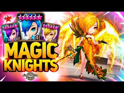 WTF TEAM with DESPAIR MAGIC KNIGHTS - Summoners War