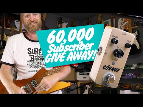 60,000 CYCLE HUM - 60k Subscriber giveaway celebration - Custom printed CÜVAVÉ FUZZ