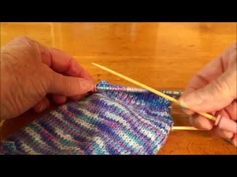 How to Prevent Stitches from Sliding Off Double Point Needles