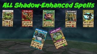 Wizard101: ALL Shadow-Enhanced Spells One Million Hit