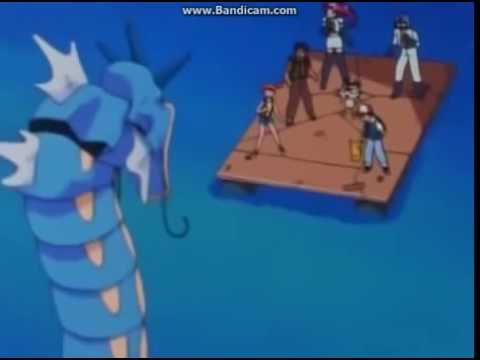 Pokémon Episode Magikarp evolves into Gyarados