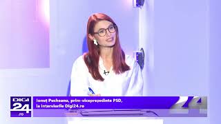 🟣 Ionuț Pucheanu, prim-vicepreședinte PSD, la Interviurile Digi24.ro