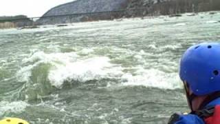 preview picture of video 'whitewater rafting Harpers Ferry West Virginia'