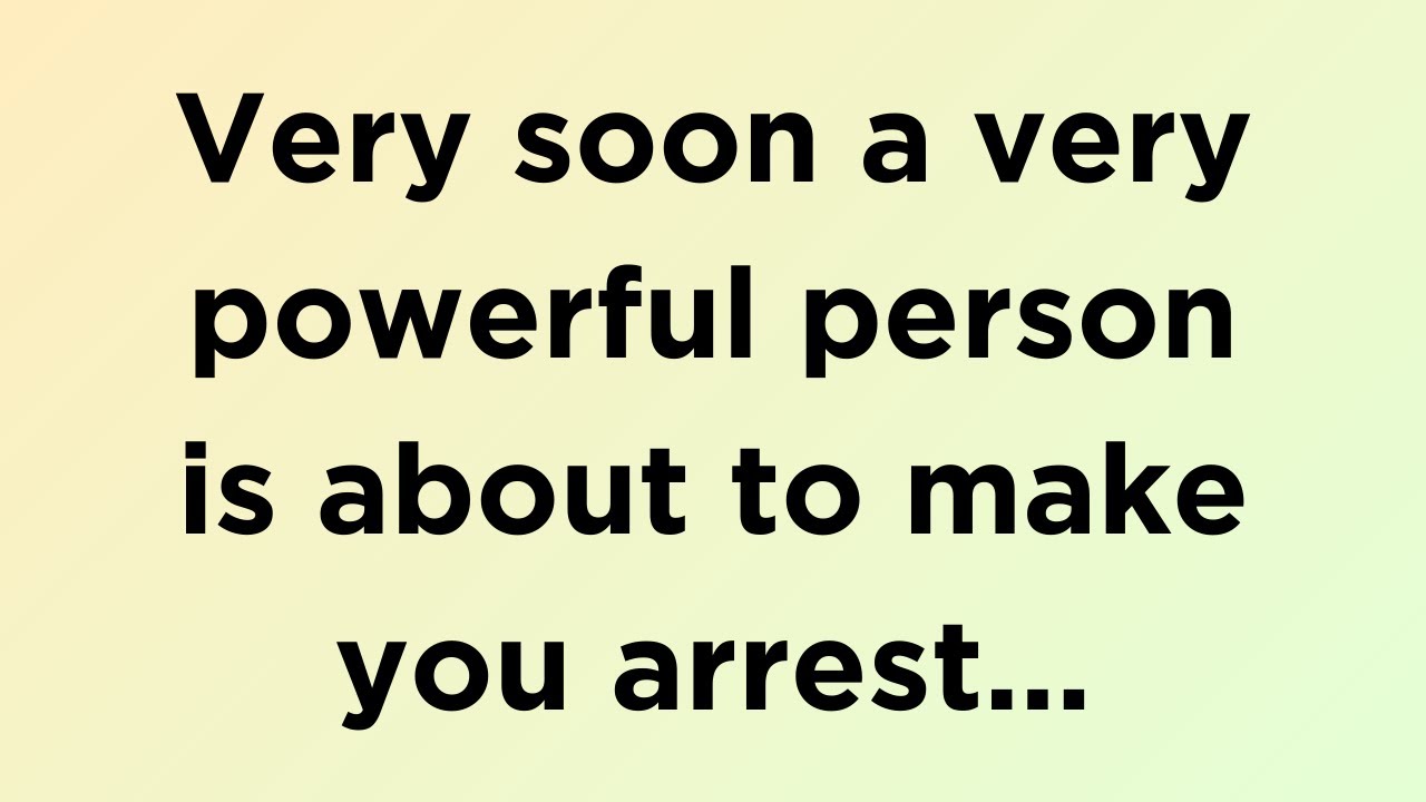 🛑🌈God message today | Very soon a very powerful person is about to make... | God says | God message