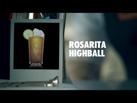 ROSARITA HIGHBALL DRINK RECIPE - HOW TO MIX
