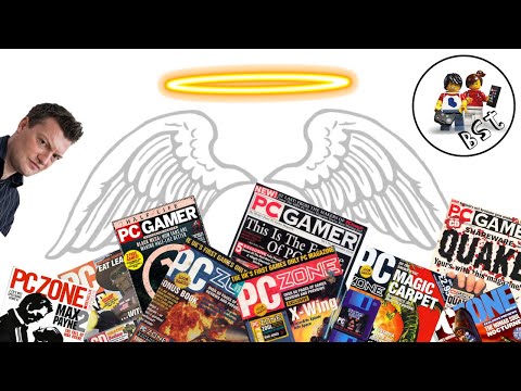 THE BEST Gaming Mags of the 1990's!! PC Gamer Magazine & PC Zone Magazine