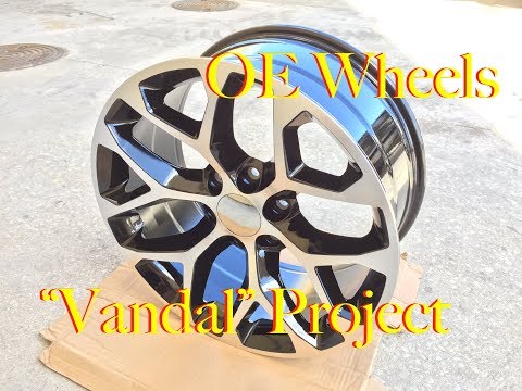 OE Wheels on the "Vandal" Project, 20"x9" GMC Replica's