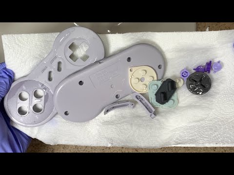 Super Nintendo (SNES) Controller Restoration
