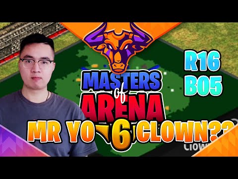 MR YO playing on Master of Arena 6 clown strats or standard?? Playing vs Running