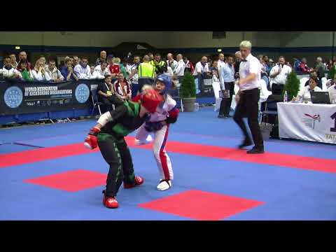 Shauna Bannon IRL v Tirill Næss NOR WAKO World Championships 2017