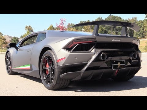 Pure Sound: 2018 Lamborghini Huracan Performante (Start Up, Revs, Acceleration)