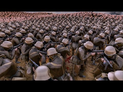 UEBS 2 - 19 000 Zombie Cops VS 10 000 Afrika Corp 3s - Ultimate Epic Battle Simulator 2 - UEBS 2