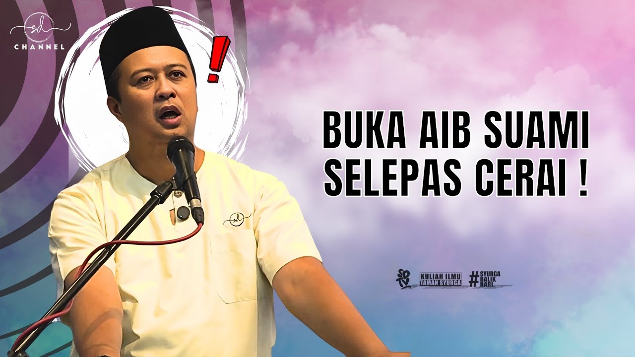 SYAMSUL DEBAT | BUKA AIB SUAMI SELEPAS CERAI !  [SHORT'S]