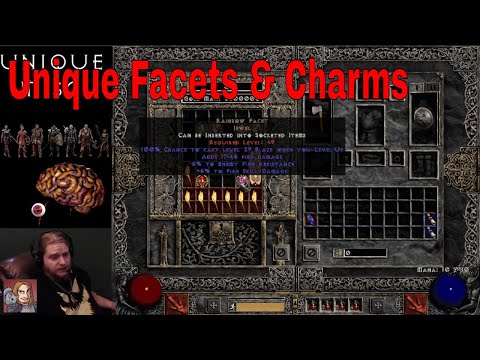 Hyped for D2R - Unique Charms & Facets