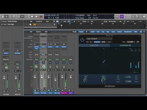 Mastering 101 - Production Tutorial Part 4: Goniometer & Correlation Meters